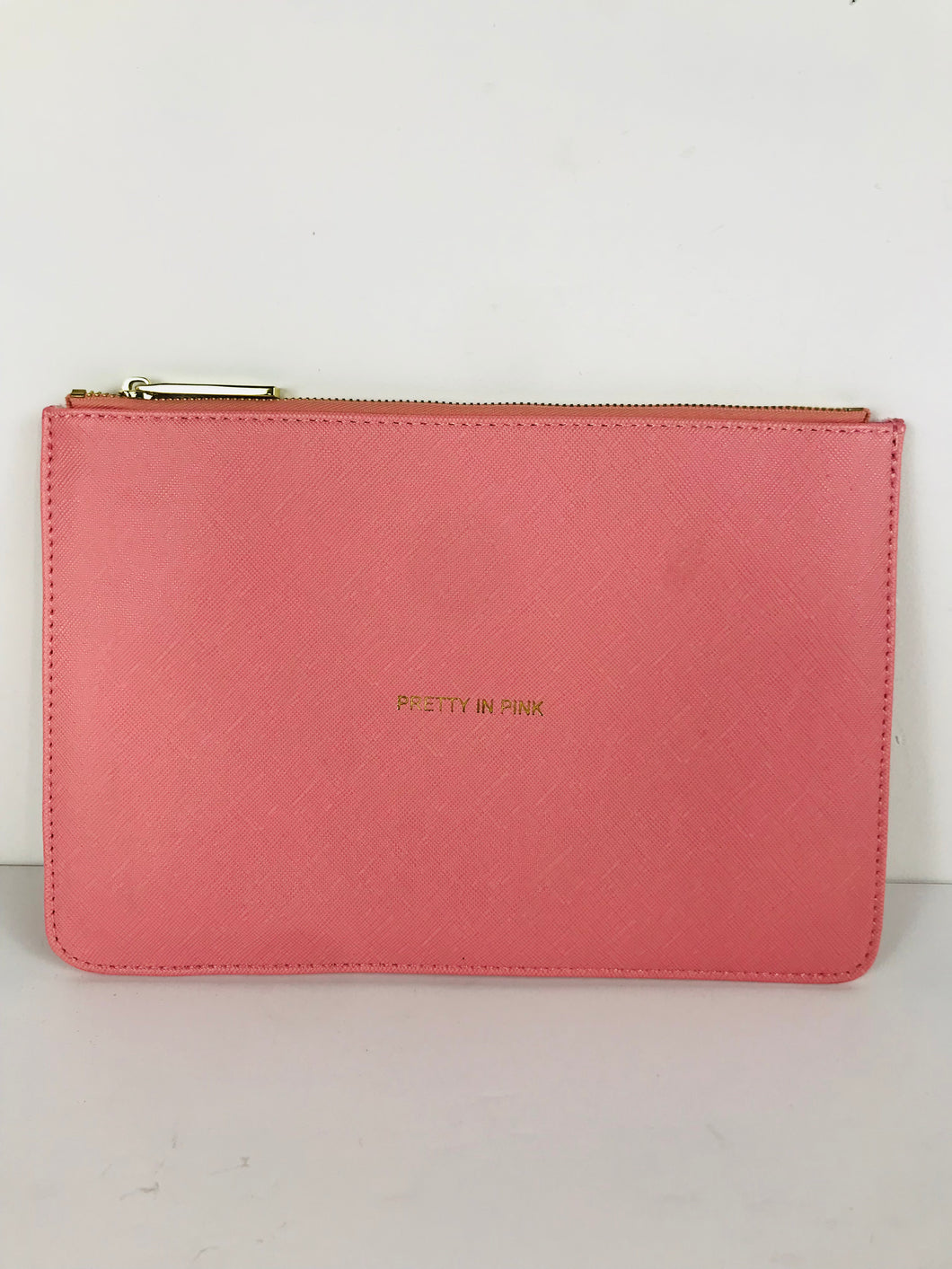Katie Loxton Women's Faux Leather Clutch Bag | M UK10-12 | Pink