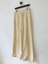 Load image into Gallery viewer, Whistles Women&#39;s Wide Leg Corduroy Trousers | UK12 | White Cream
