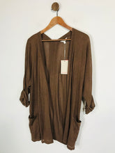 Load image into Gallery viewer, Monsoon Women&#39;s Lightweight Open Cardigan NWT | M UK10-12 | Brown
