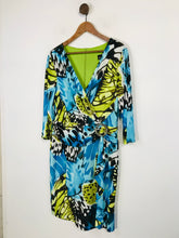 Load image into Gallery viewer, Frank Lyman Women&#39;s Boho Ruched Sheath Dress | UK16 | Multicoloured
