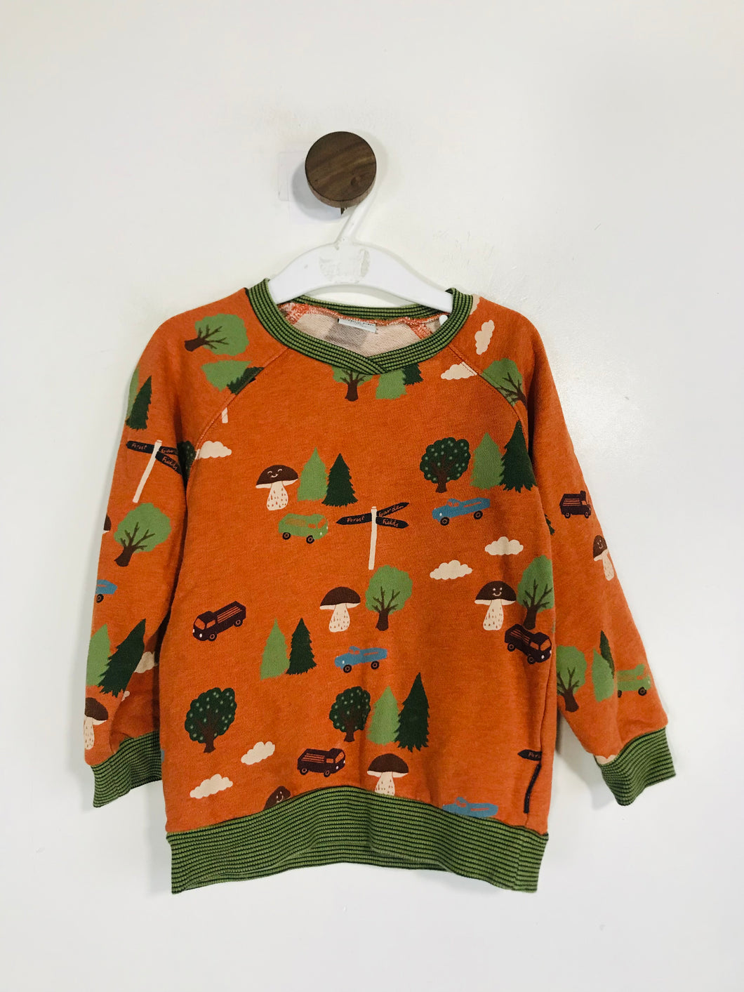 Polarn O. Pyret Kid's Long Sleeve T-Shirt | 3-4 Years | Orange