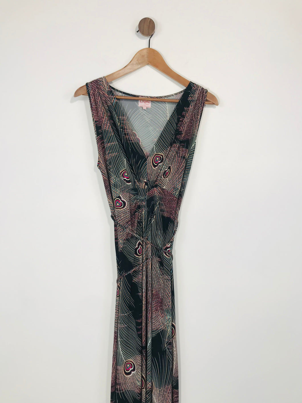 Leona Women's Vintage Hippy Maxi Dress | UK12 | Multicolour