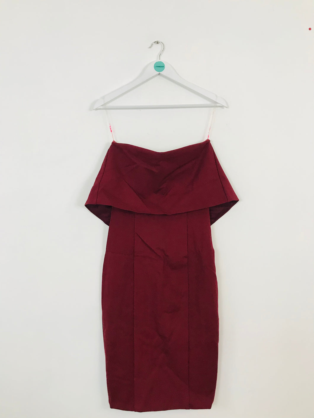 Lavish Alice Women’s Strapless Tube Body-Con Dress NWT | UK10 | Red