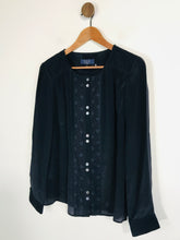 Load image into Gallery viewer, Ella by Viyella Women&#39;s Silk Lace Blouse NWT | UK14 | Blue
