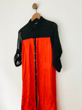 Load image into Gallery viewer, Only Women&#39;s Long Sleeve Shirt Dress | S UK8 | Orange
