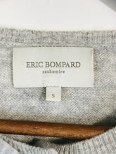 Load image into Gallery viewer, Eric Bompard Women&#39;s Cashmere Bow Tie Cardigan  | S UK8 | Grey
