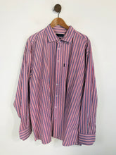 Load image into Gallery viewer, André Men&#39;s Cotton Striped Button-Up Shirt | 4XL | Multicoloured
