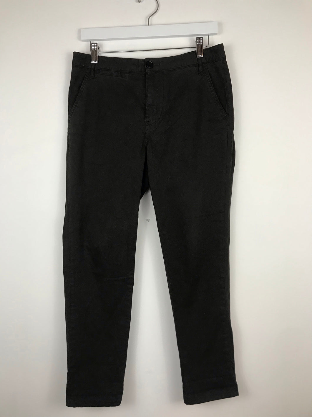 Calvin Klein Mens Trousers | W35 L27 | Dark Grey