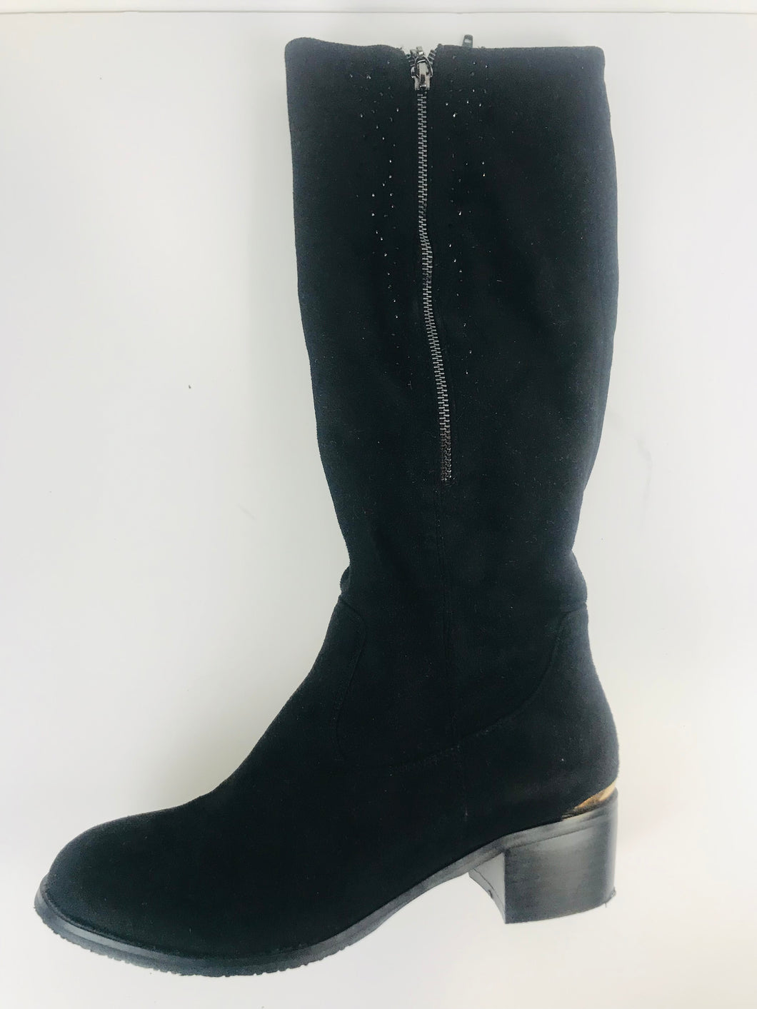 Lunar Women's Knee Boots | EU40 UK7 | Black