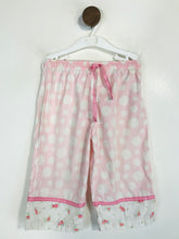 Load image into Gallery viewer, Mini Boden Kid&#39;s Floral Polka Dot Casual Trousers | 3-4 years | Pink
