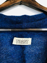 Load image into Gallery viewer, Toast Women&#39;s Mohair Jumper | L UK14 | Blue
