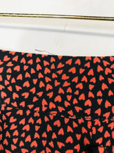 Load image into Gallery viewer, Modström Women&#39;s Heart Print Midi Skirt | M UK10-12 | Multicoloured
