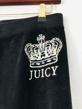 Load image into Gallery viewer, Juicy Couture Women’s Velour Joggers Tracksuit Bottoms | S UK8 | Black
