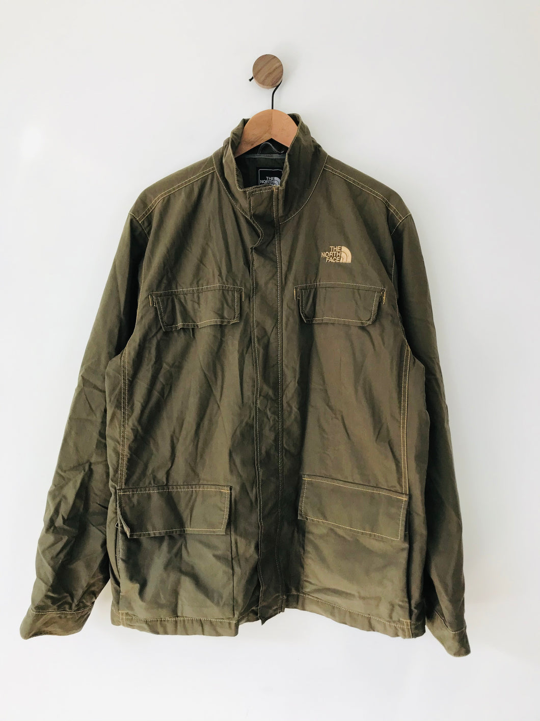 North Face Men’s Outdoor Jacket Overcoat | L L/G | Green