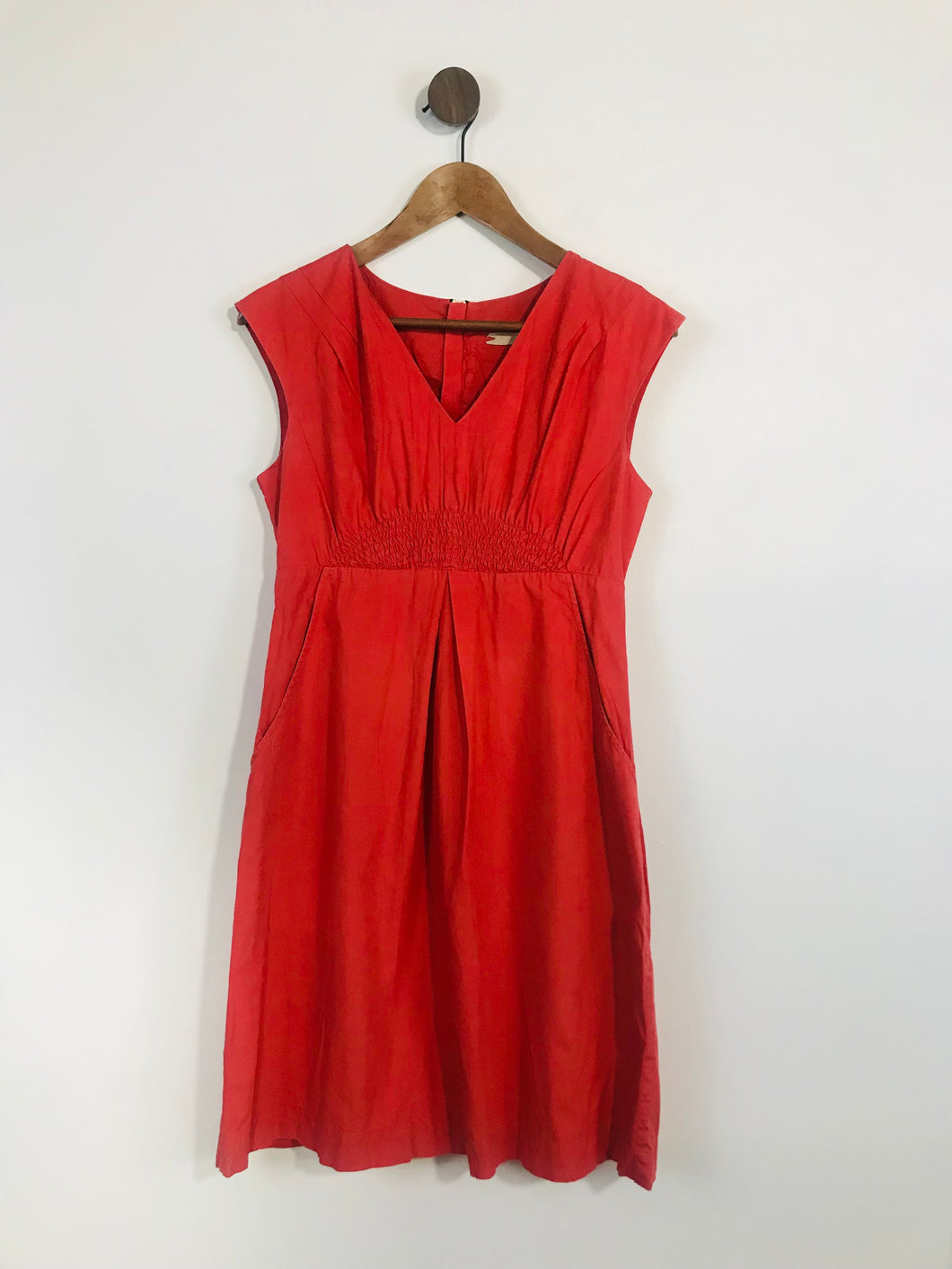 Joules Women's Cotton A-Line Dress | UK10 | Pink