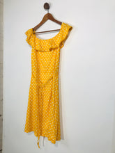 Load image into Gallery viewer, Boden Women&#39;s Polka Dot Midi Dress | UK14 | Yellow
