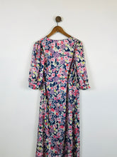 Load image into Gallery viewer, Vila Women&#39;s Floral Wrap Maxi Dress NWT | 36 UK8 | Multicolour

