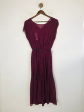 Load image into Gallery viewer, Warehouse Women&#39;s Pleated A-Line Dress NWT | UK12 | Purple
