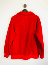 Load image into Gallery viewer, Urban Outfitters Women&#39;s Faux Fur Zip Bomber Jacket | S UK8 | Red
