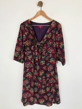 Load image into Gallery viewer, Monsoon Women&#39;s Floral Tie up A-Line Dress | UK8 | Multicoloured
