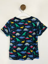 Load image into Gallery viewer, Jojo Maman Bébé Kid&#39;s Dinosaur Print T-Shirt | 2-3 Years | Blue
