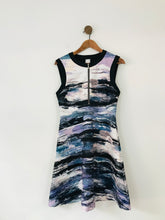 Load image into Gallery viewer, Karen Millen Women&#39;s Patterned A-Line Dress | UK12 | Multicolour
