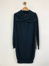 Load image into Gallery viewer, COS Women&#39;s Wool Jumper Shift Dress | M UK10-12 | Blue
