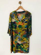 Load image into Gallery viewer, Pazuki Women&#39;s Long Sleeve V-Neck Shift Dress | M UK10-12 | Multicolour
