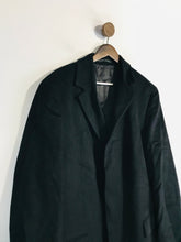 Load image into Gallery viewer, Hugo Boss Men&#39;s Wool Smart Long Overcoat | 54 | Black
