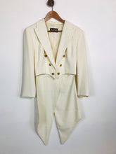 Load image into Gallery viewer, Vera Mont Women&#39;s Vintage Smart Blazer Jacket | UK12 | Beige
