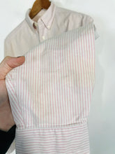 Load image into Gallery viewer, Ralph Lauren Men&#39;s Striped Button-Up Shirt | 18 | Pink
