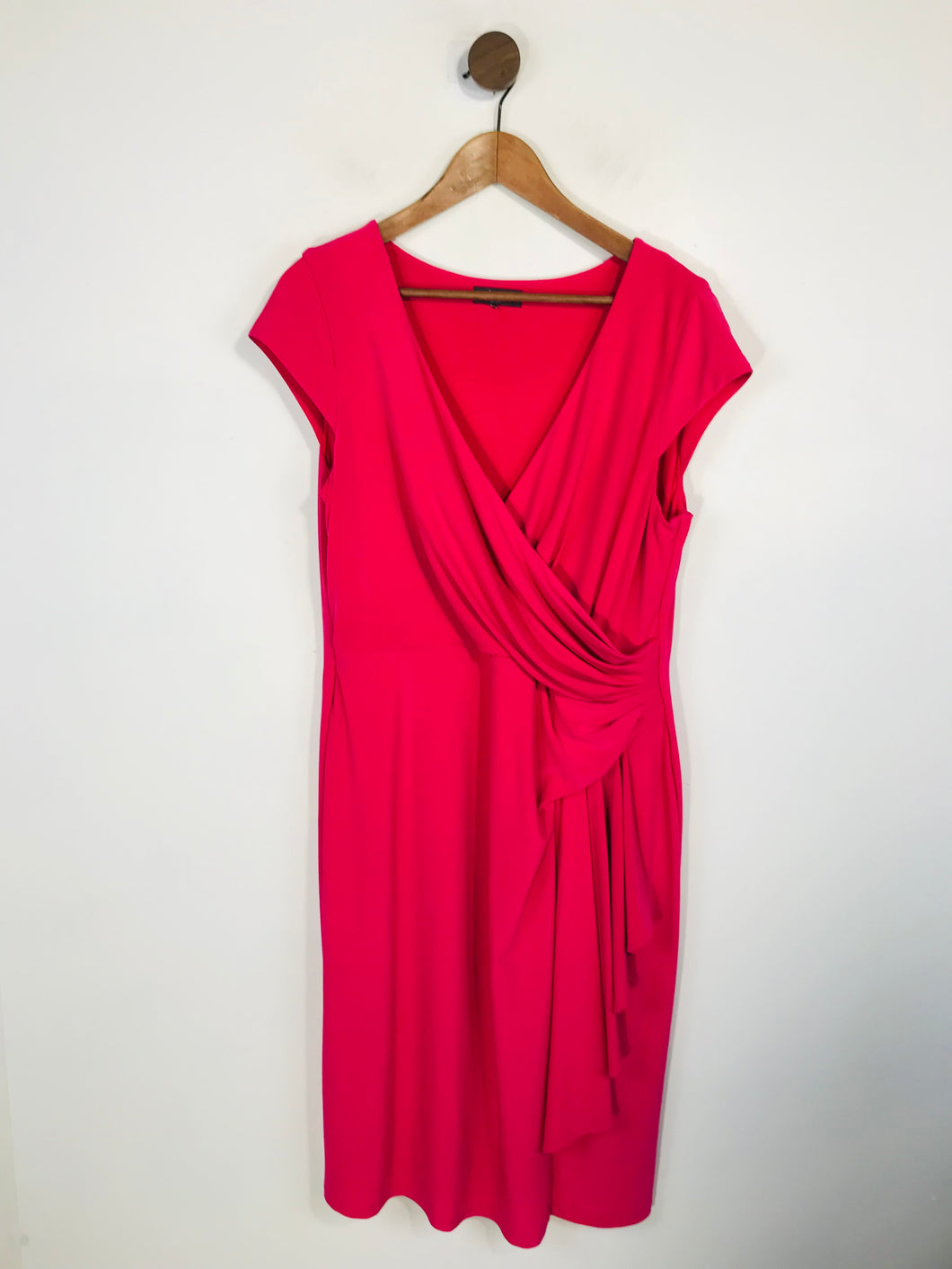 Alexon Women's Pleated A-Line Dress | UK18 | Pink