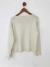 Load image into Gallery viewer, Weekend Max Mara Women&#39;s Wide Neck Jumper | L UK14  | White
