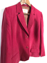 Load image into Gallery viewer, Country Casuals Women&#39;s Smart Blazer Jacket | UK14 | Red
