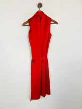 Load image into Gallery viewer, Reiss Women&#39;s High Neck Smart Sheath Dress NWT | UK4 | Red
