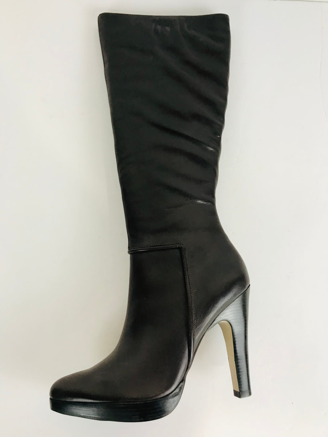 Kurt Geiger Women's Leather Heeled Boots | EU40 UK7 | Brown