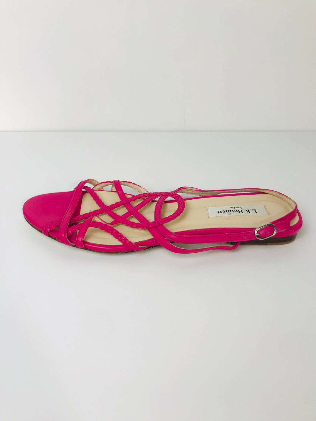 LK Bennett Women's Leather Sandals | EU39.5 UK6.5 | Pink