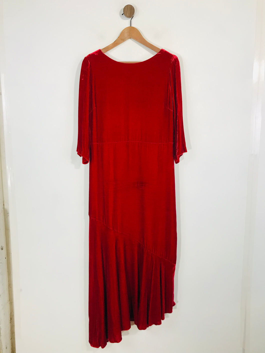 Boden Women's Long Sleeve Maxi Dress | UK14 | Red