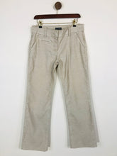 Load image into Gallery viewer, Armani Jeans Women&#39;s Cotton Vintage Corduroy Trousers | W28 UK10 | Beige
