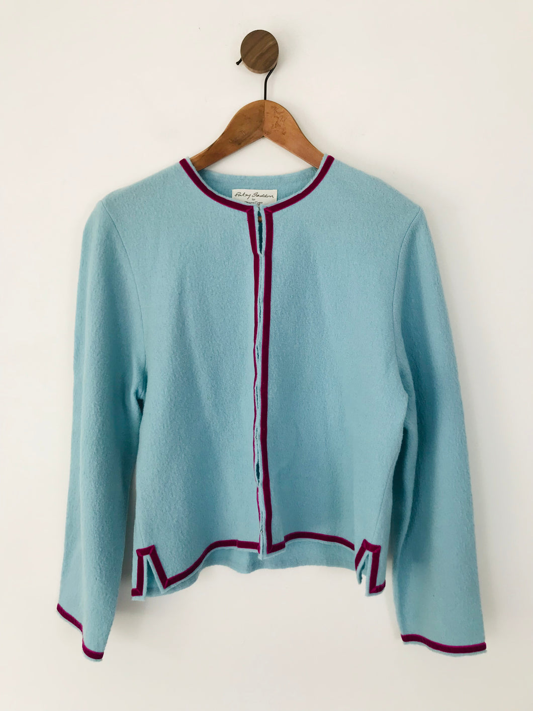 Patsy Seddon Phase Eight Women's Wool Cardigan | UK16 | Blue