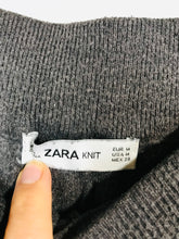 Load image into Gallery viewer, Zara Women&#39;s Knit Joggers Casual Trousers | M UK10-12 | Grey
