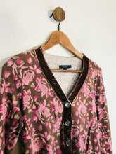 Load image into Gallery viewer, Boden Women&#39;s Velvet Floral Cardigan | UK12 | Multicoloured
