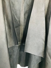 Load image into Gallery viewer, Zara Women&#39;s Leather Mesh Bomber Jacket | M UK10-12 | Black
