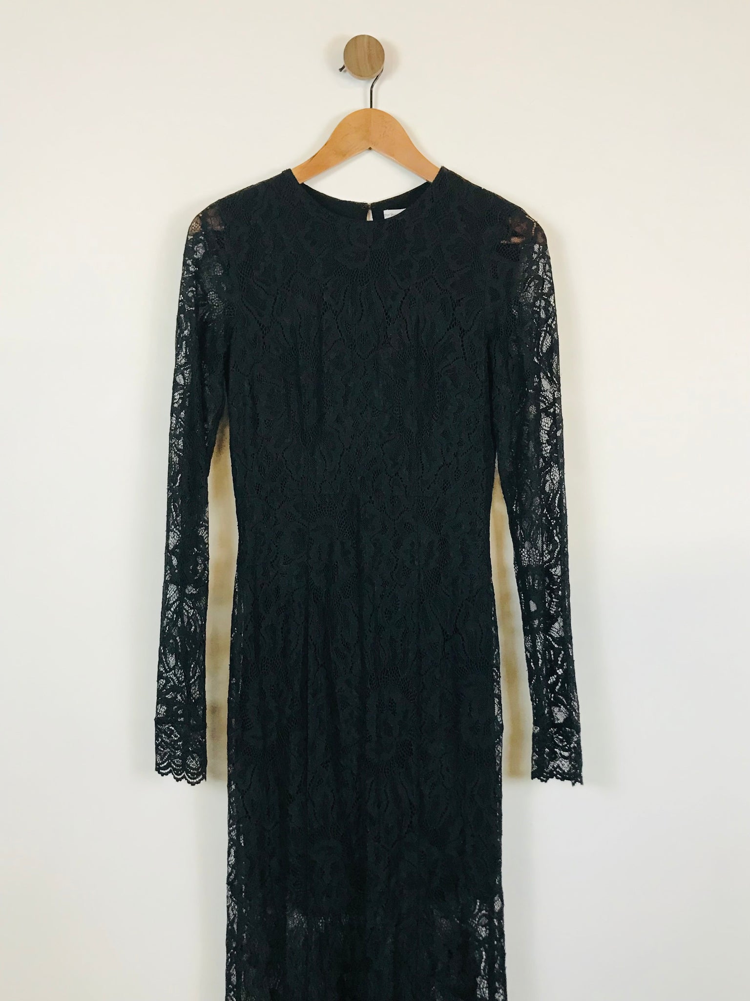 & Other Stories Women's Lace Long Sleeve Zipper Midi Dress | EU38 UK12 ReThread & Other Stories Women's Lace Long Sleeve Zipper Midi Dress | EU38 UK12 ReThread