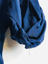 Load image into Gallery viewer, Maje Women&#39;s Silk Tunic Blouse | L UK14 | Blue
