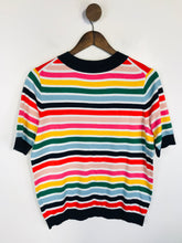 Load image into Gallery viewer, Boden Women&#39;s Striped Short Sleeve Jumper | M UK10-12 | Multicoloured
