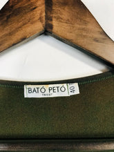 Load image into Gallery viewer, Bato Peto Women&#39;s Midi Bodycon Dress | EU40 UK12 | Red
