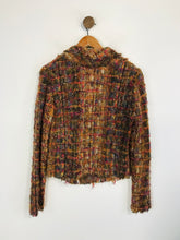 Load image into Gallery viewer, Caroline Biss Women&#39;s Wool Crochet Cardigan | EU42 UK14 | Multicoloured
