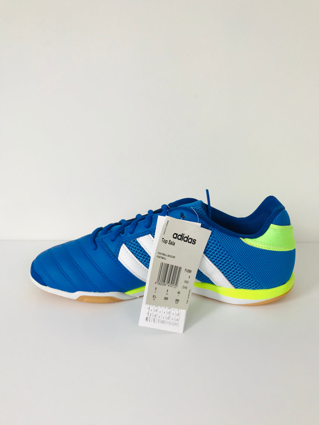 Adidas Men’s Top Sala Football Trainers FV2551 NWT | UK8 | Blue