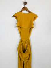 Load image into Gallery viewer, Aqua Women&#39;s Wool Jumpsuit NWT | UK8 | Yellow
